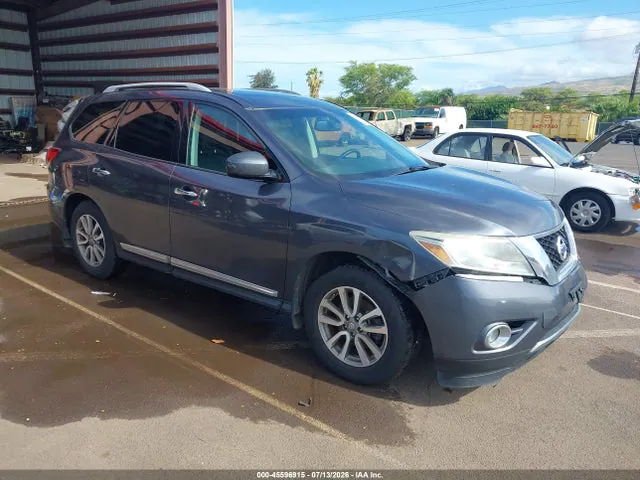 2014 Nissan Pathfinder Sl VIN 5N1AR2MM7EC658869 фото 1