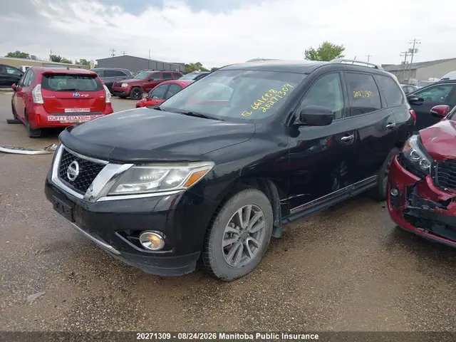 5N1AR2MM1GC661608 — 2016 Nissan Pathfinder SL, фото 2 с аукциона IAAI 29.09.2026, Передняя часть