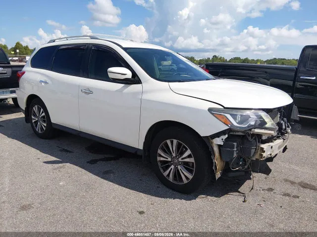 2017 Nissan Pathfinder Sl VIN 5N1DR2MN2HC698271 фото 1