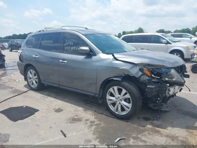 2018 Nissan Pathfinder Sl VIN 5N1DR2MN1JC607044 фото 1