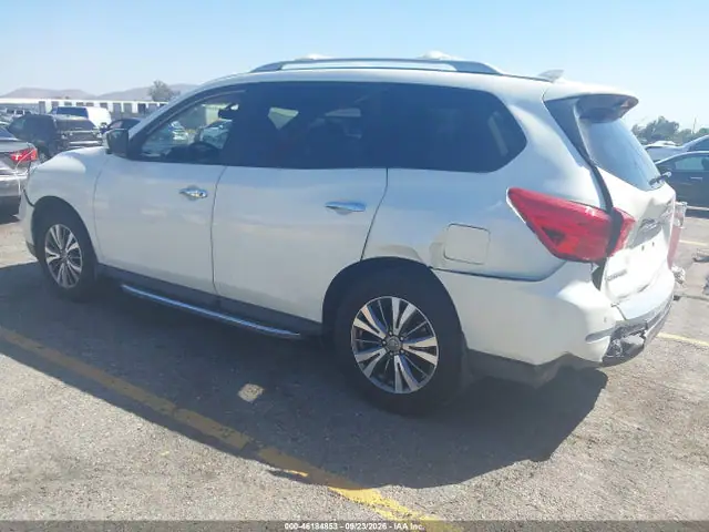 5N1DR2MN3KC649720 — 2019 Nissan Pathfinder SL, фото 3 с аукциона IAAI 13.10.2026, Задняя часть