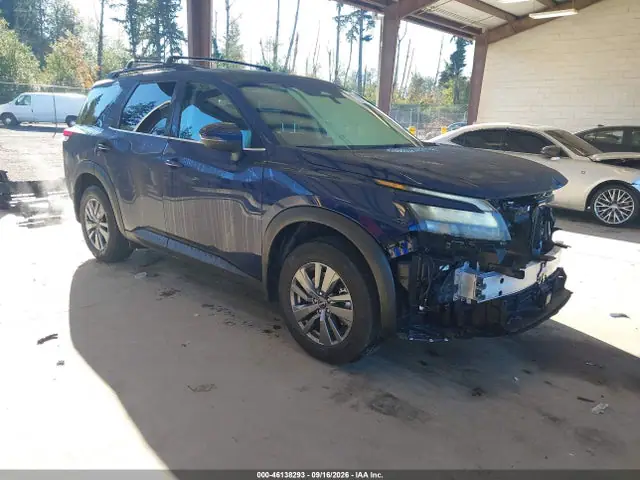 5N1DR3BD8SC291336 Nissan Pathfinder SV 4WD 2025 — повреждение Передняя часть, фото до ремонта
