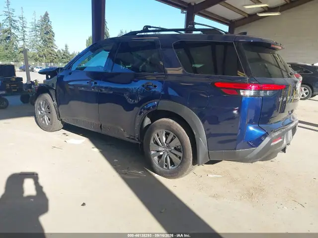5N1DR3BD8SC291336 — 2025 Nissan Pathfinder SV 4WD, фото 3 с аукциона IAAI 14.10.2026, Передняя часть