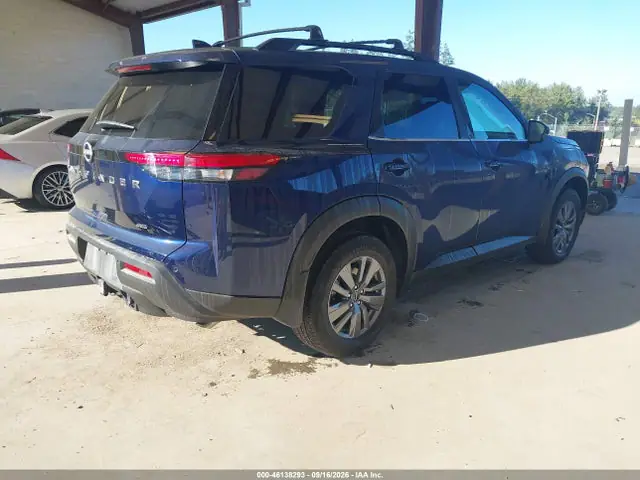 5N1DR3BD8SC291336 — 2025 Nissan Pathfinder SV 4WD, фото 4 с аукциона IAAI 14.10.2026, Передняя часть