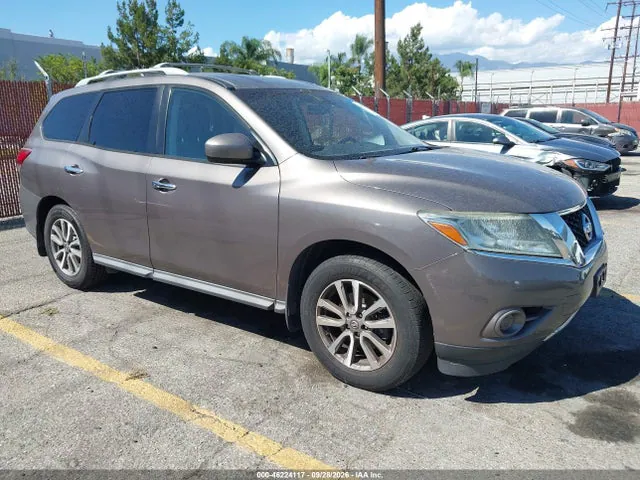 2014 Nissan Pathfinder Sv VIN 5N1AR2MN1EC707489 фото 1