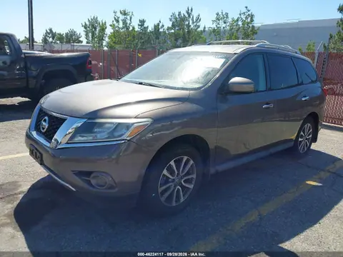 2014 Nissan Pathfinder Sv VIN 5N1AR2MN1EC707489 фото 2