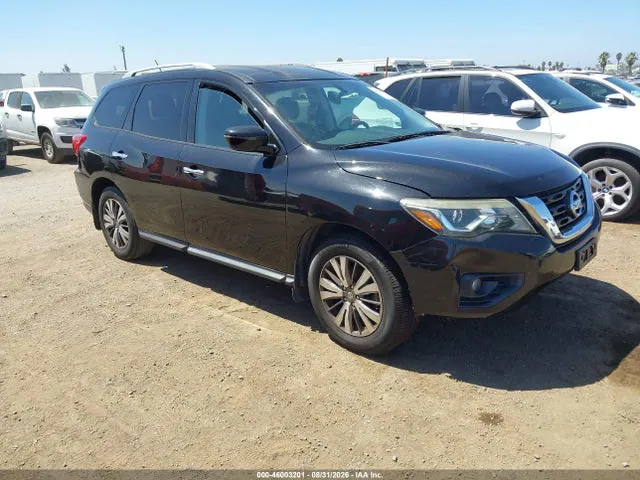 2017 Nissan Pathfinder Sv VIN 5N1DR2MN4HC641781 фото 1