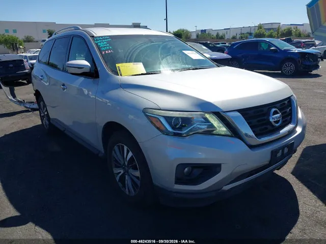 2017 Nissan Pathfinder Sv VIN 5N1DR2MN7HC698041 фото 1