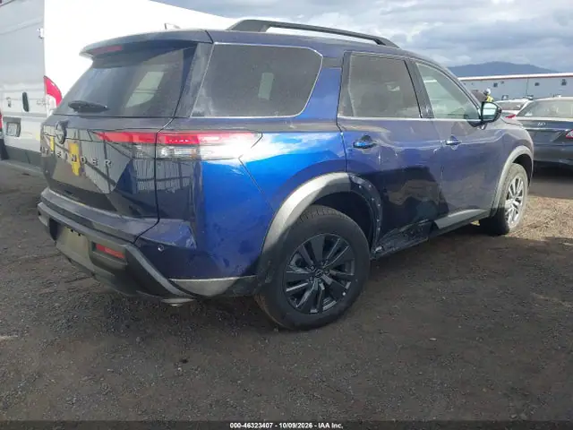 5N1DR3BS2TC236445 — 2026 Nissan Pathfinder SV, фото 4 с аукциона IAAI 14.10.2026, Задняя часть справа