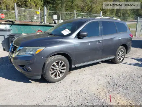 5N1AR2MM8DC665280 — 2013 Nissan Pathfinder, фото 3 с аукциона IAAI, Правый бок