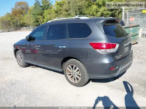 5N1AR2MM8DC665280 — 2013 Nissan Pathfinder, фото 4 с аукциона IAAI, Правый бок