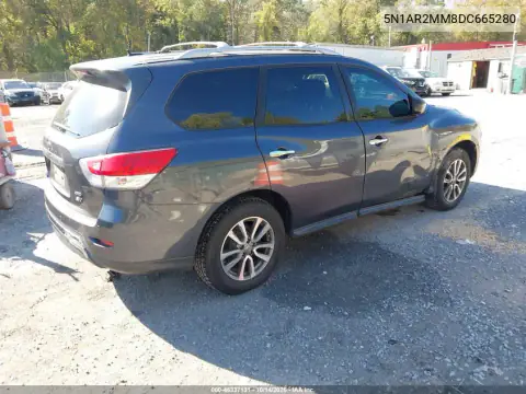 5N1AR2MM8DC665280 — 2013 Nissan Pathfinder, фото 5 с аукциона IAAI, Правый бок