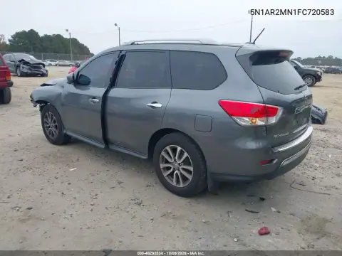 2015 Nissan Pathfinder Sv VIN 5N1AR2MN1FC720583 фото 4