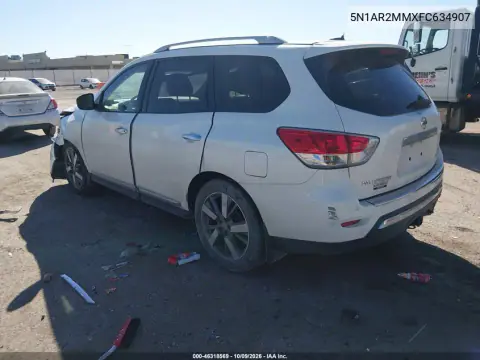 2015 Nissan Pathfinder Platinum VIN 5N1AR2MMXFC634907 фото 4
