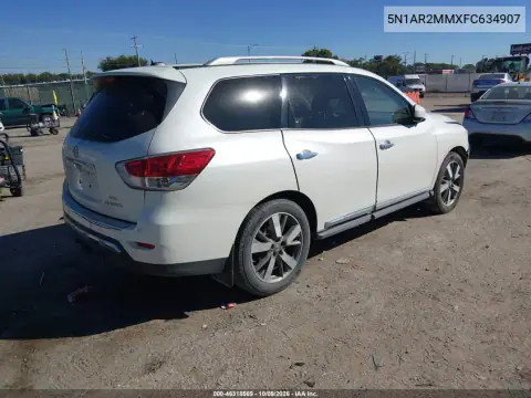 2015 Nissan Pathfinder Platinum VIN 5N1AR2MMXFC634907 фото 5