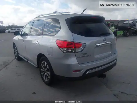 5N1AR2MM4FC678207 — 2015 Nissan Pathfinder, фото 4 с аукциона IAAI, Естественный износ