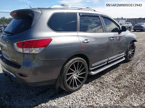 2016 Nissan Pathfinder Platinum VIN 5N1AR2MN0GC612943 фото 5