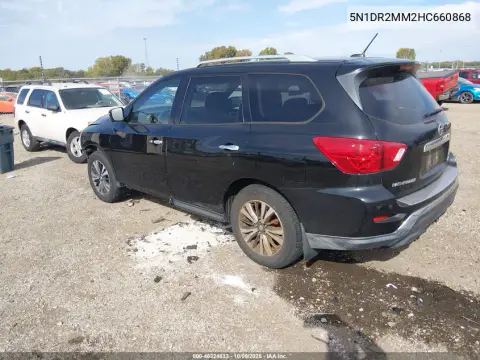 2017 Nissan Pathfinder Sl VIN 5N1DR2MM2HC660868 фото 4