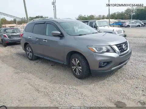 5N1DR2MMXHC664652 — 2017 Nissan Pathfinder, Передний левый, фото до ремонта