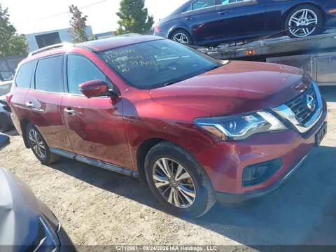 5N1DR2MM9KC599445 — 2019 Nissan Pathfinder, Град (Hail), фото до ремонта