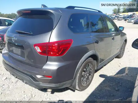 2019 Nissan Pathfinder Sv VIN 5N1DR2MN1KC633239 фото 4