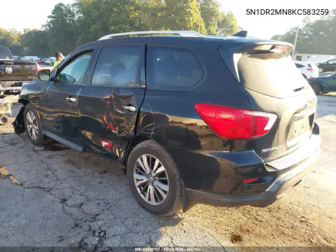 2019 Nissan Pathfinder Sv VIN 5N1DR2MN8KC583259 фото 4