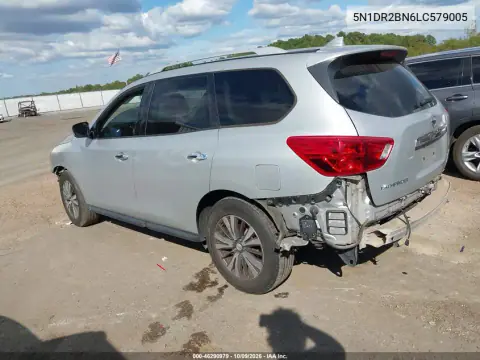 2020 Nissan Pathfinder Sv 2Wd VIN 5N1DR2BN6LC579005 фото 4
