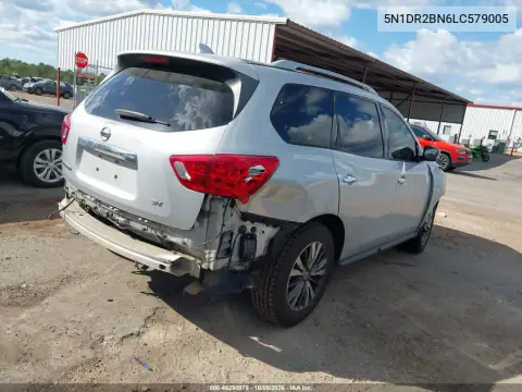 2020 Nissan Pathfinder Sv 2Wd VIN 5N1DR2BN6LC579005 фото 5