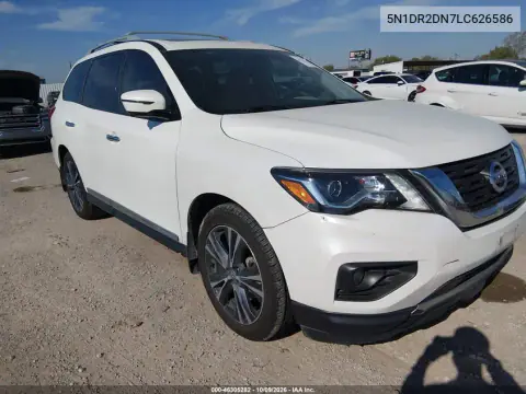 2020 Nissan Pathfinder Platinum 2Wd VIN 5N1DR2DN7LC626586 фото 2