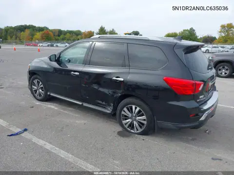 2020 Nissan Pathfinder S 2Wd VIN 5N1DR2AN0LC635036 фото 4