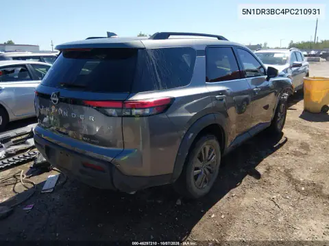 2023 Nissan Pathfinder Sv 4Wd VIN 5N1DR3BC4PC210931 фото 5
