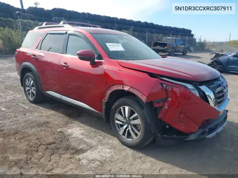 5N1DR3CCXRC307911 — 2024 Nissan Pathfinder, Передняя часть, фото до ремонта
