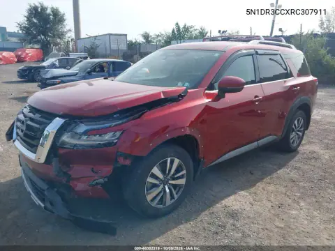 2024 Nissan Pathfinder Sl 4Wd VIN 5N1DR3CCXRC307911 фото 3