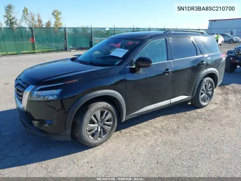 2025 Nissan Pathfinder Sv Fwd VIN 5N1DR3BA8SC210700 фото 3