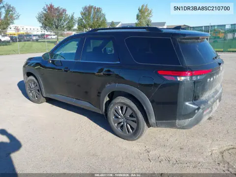 2025 Nissan Pathfinder Sv Fwd VIN 5N1DR3BA8SC210700 фото 4