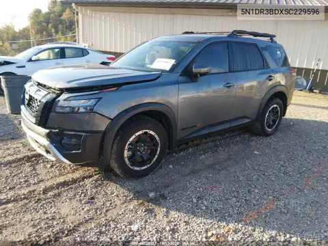 2025 Nissan Pathfinder Rock Creek 4Wd VIN 5N1DR3BDXSC229596 фото 2