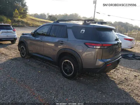 2025 Nissan Pathfinder Rock Creek 4Wd VIN 5N1DR3BDXSC229596 фото 3
