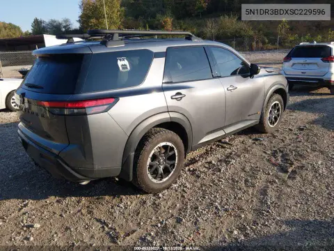 2025 Nissan Pathfinder Rock Creek 4Wd VIN 5N1DR3BDXSC229596 фото 4