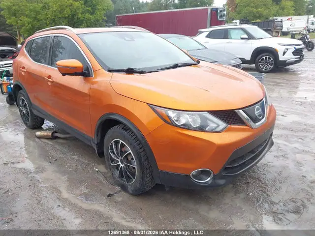 JN1BJ1CR6KW348734 — 2019 Nissan Qashqai S/SL/SV, Задняя часть (Rear), фото до ремонта