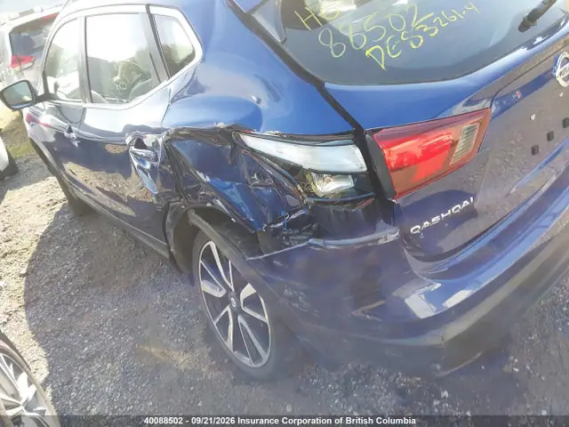 JN1BJ1CR6KW353335 — 2019 Nissan Qashqai S/SL/SV, фото 3 с аукциона IAAI 14.10.2026, Задняя часть слева
