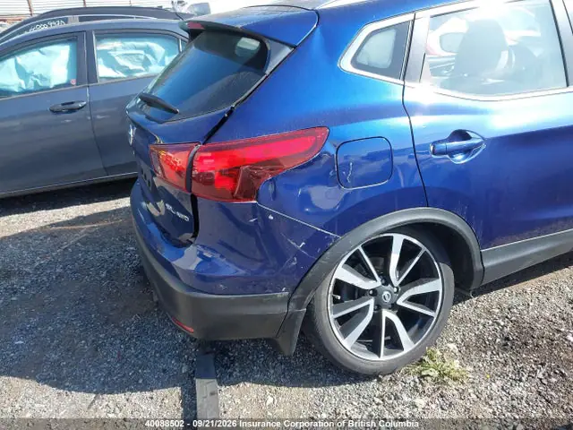 JN1BJ1CR6KW353335 — 2019 Nissan Qashqai S/SL/SV, фото 4 с аукциона IAAI 14.10.2026, Задняя часть слева