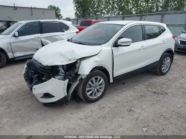 JN1BJ1AV2NW342532 — 2022 Nissan Qashqai S, фото 2 с аукциона IAAI 14.10.2026, Передняя часть