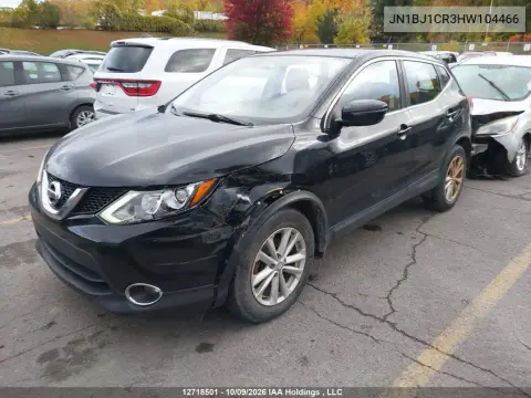 2017 Nissan Qashqai S/Sl/Sv VIN JN1BJ1CR3HW104466 фото 3