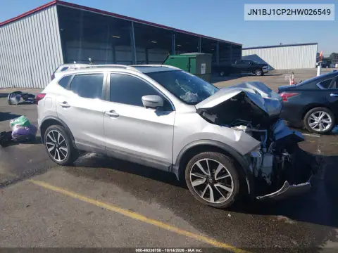 JN1BJ1CP2HW026549 — 2017 Nissan Qashqai, Передняя часть, фото до ремонта
