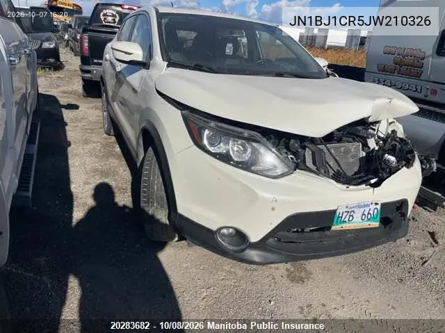 2018 Nissan Qashqai Sv VIN JN1BJ1CR5JW210326 фото 1