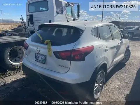 2018 Nissan Qashqai Sv VIN JN1BJ1CR5JW210326 фото 4