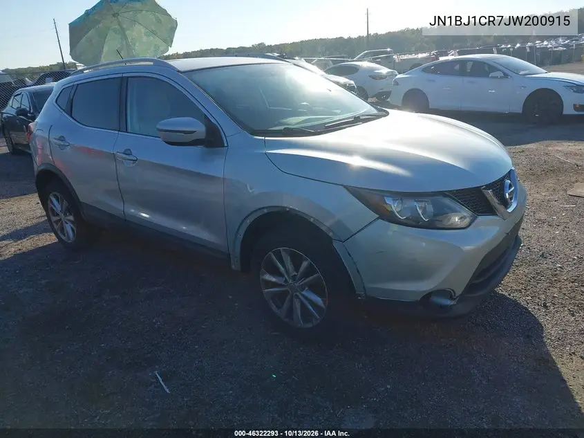 JN1BJ1CR7JW200915 — 2018 Nissan Qashqai, фото 2 с аукциона IAAI, Боковая часть