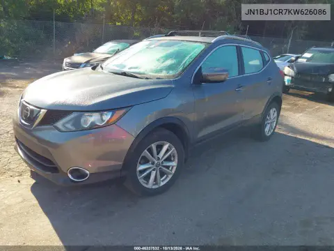 2019 Nissan Rogue Sport Sv VIN JN1BJ1CR7KW626086 фото 2