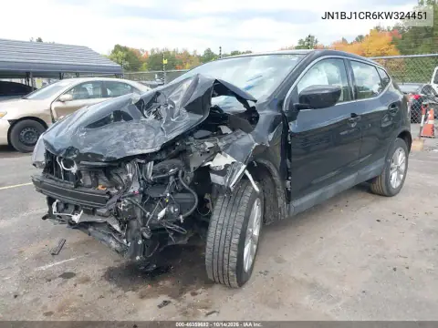 JN1BJ1CR6KW324451 — 2019 Nissan Qashqai, фото 2 с аукциона IAAI, Передняя часть