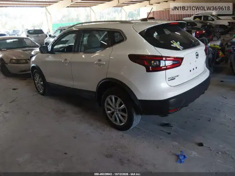 2020 Nissan Rogue Sport Sv Awd Xtronic Cvt VIN JN1BJ1CW0LW369618 фото 4